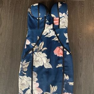 Blue Floral Dress